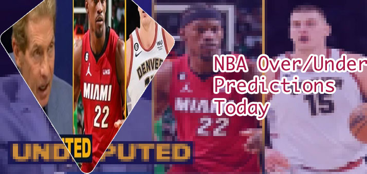 Over under predictions nba tonight